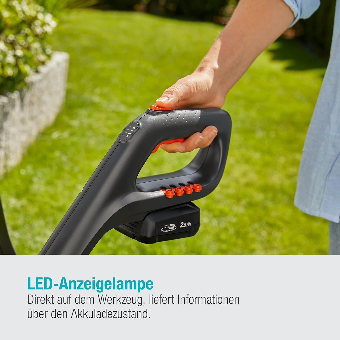Akku-Rasentrimmer ComfortCut 23/18V P4A, mit Akku