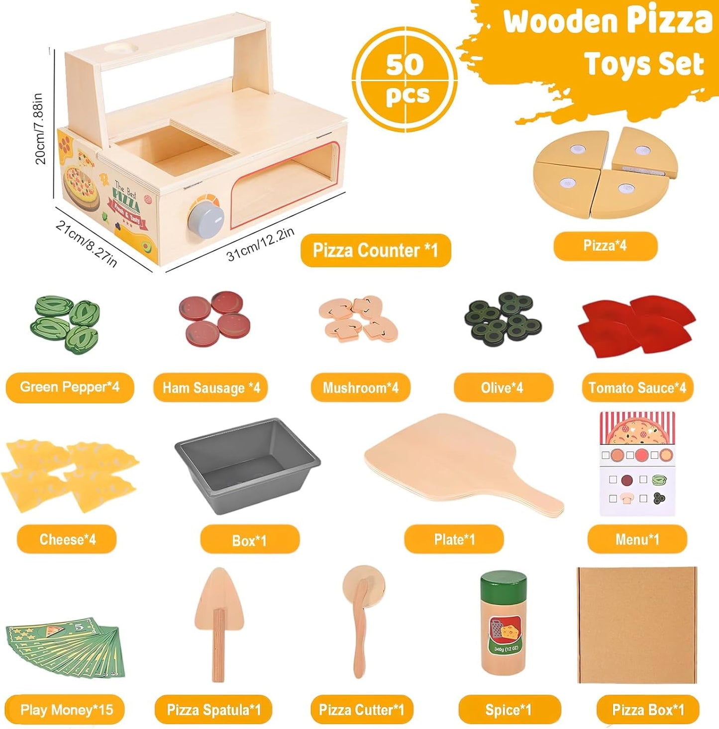 Kinder Pizza Spielset, Pizzaofen