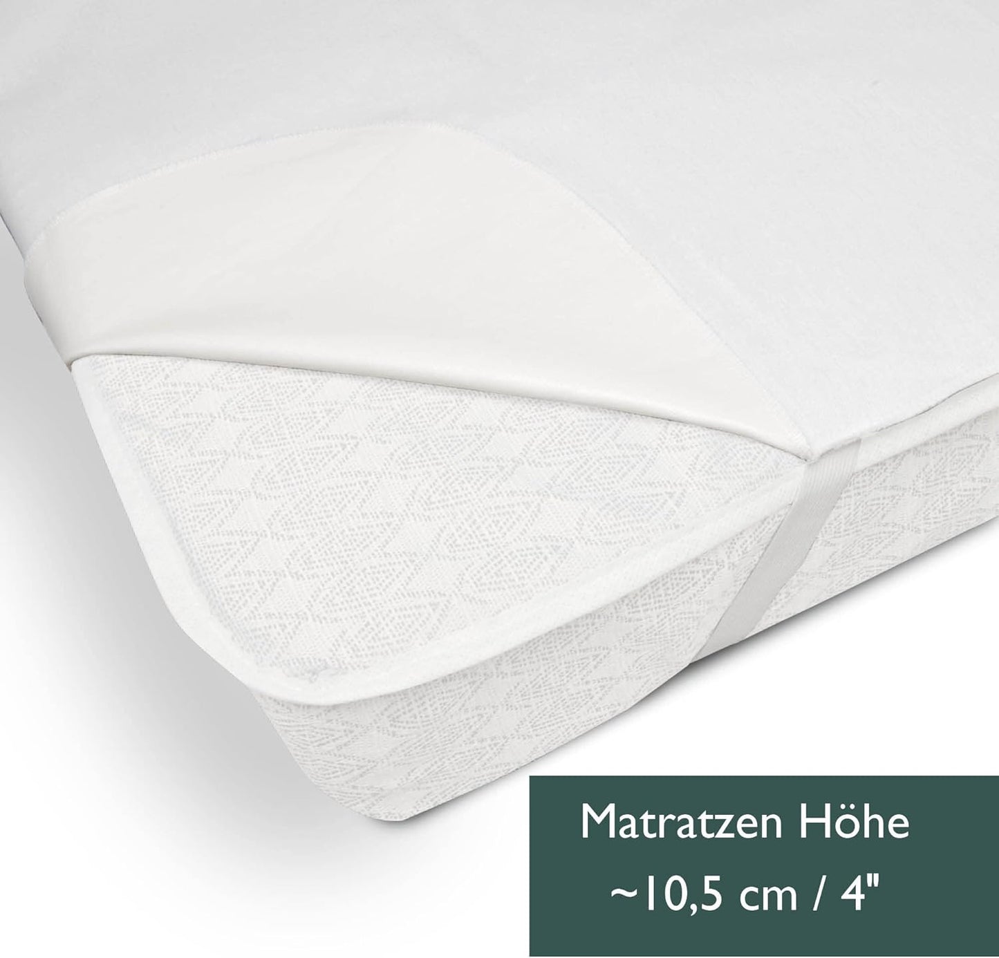 Klappbares Gästebett mit Schaumstoffmatratze, 90x200 cm|Weiss