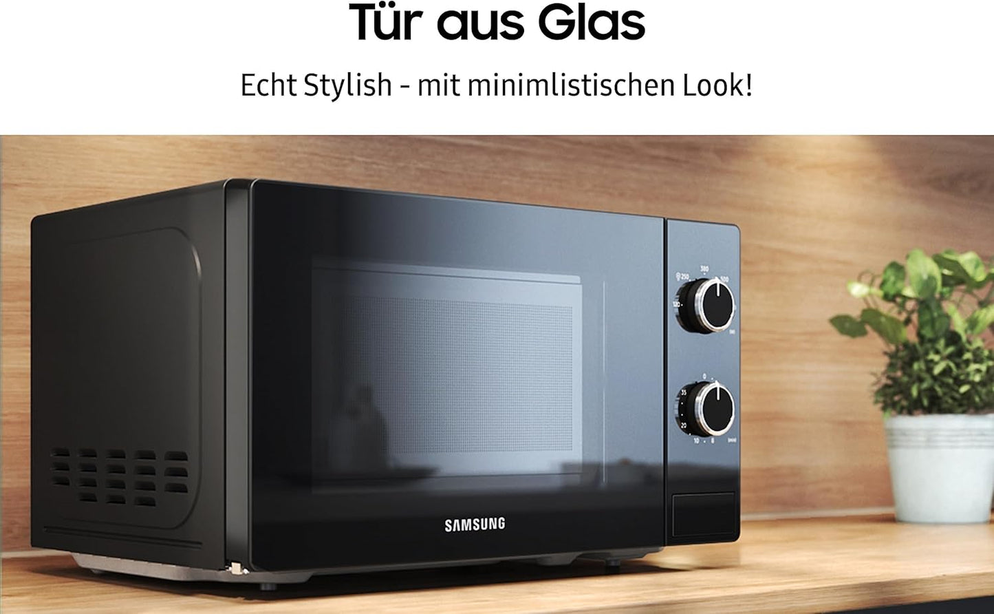 Solo-Mikrowelle MS20A3010AH/EG, Weiss/Schwarz