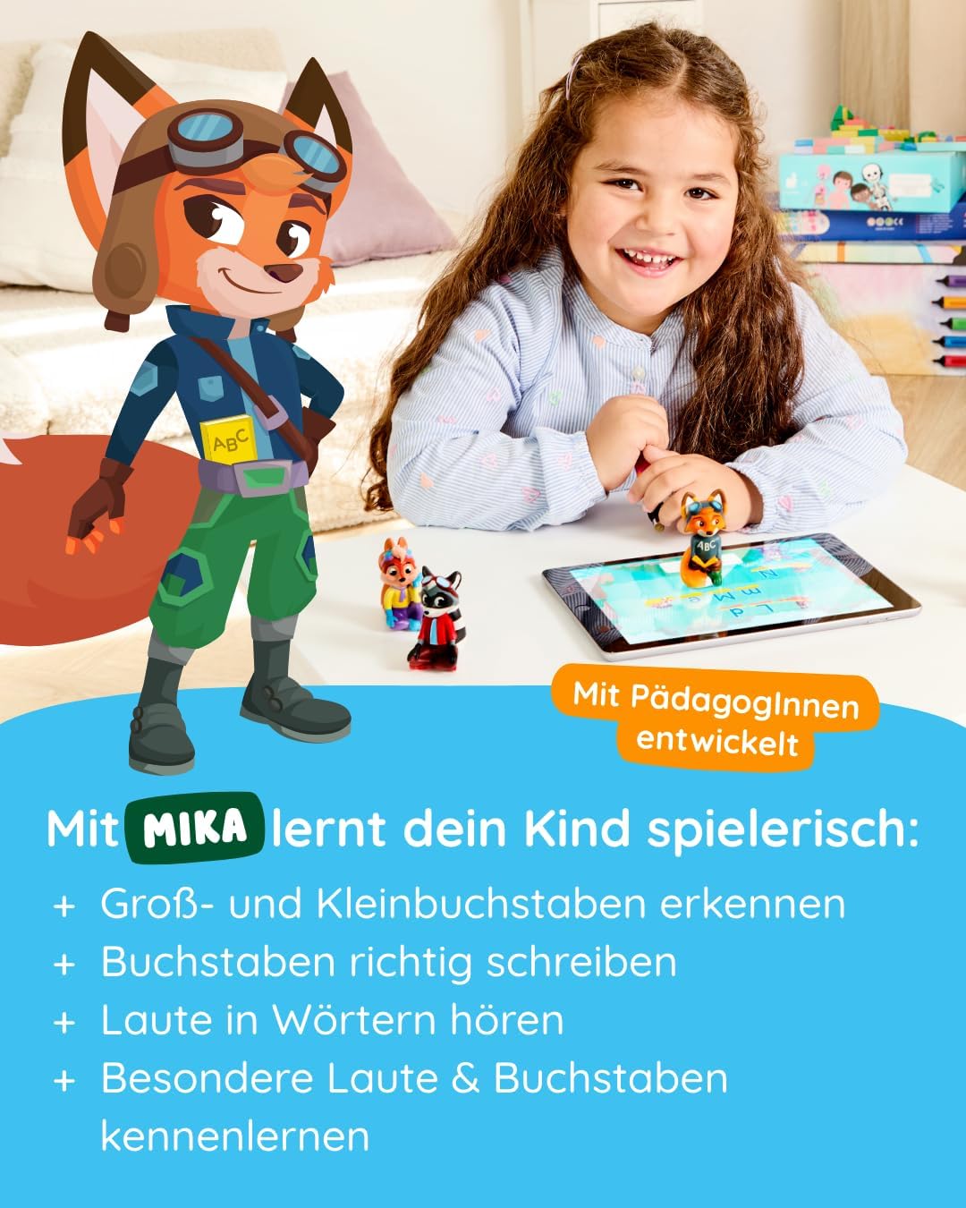 Starterset Mika ABC: Buchstaben Lesen & Schreiben