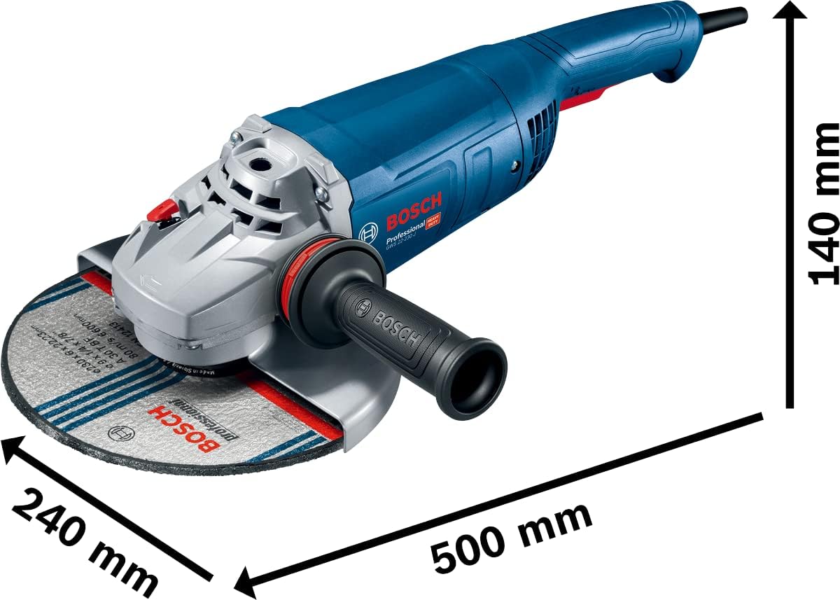 Winkelschleifer GWS 22-230 J, J-Version, Ø 230 mm, solo im Karton
