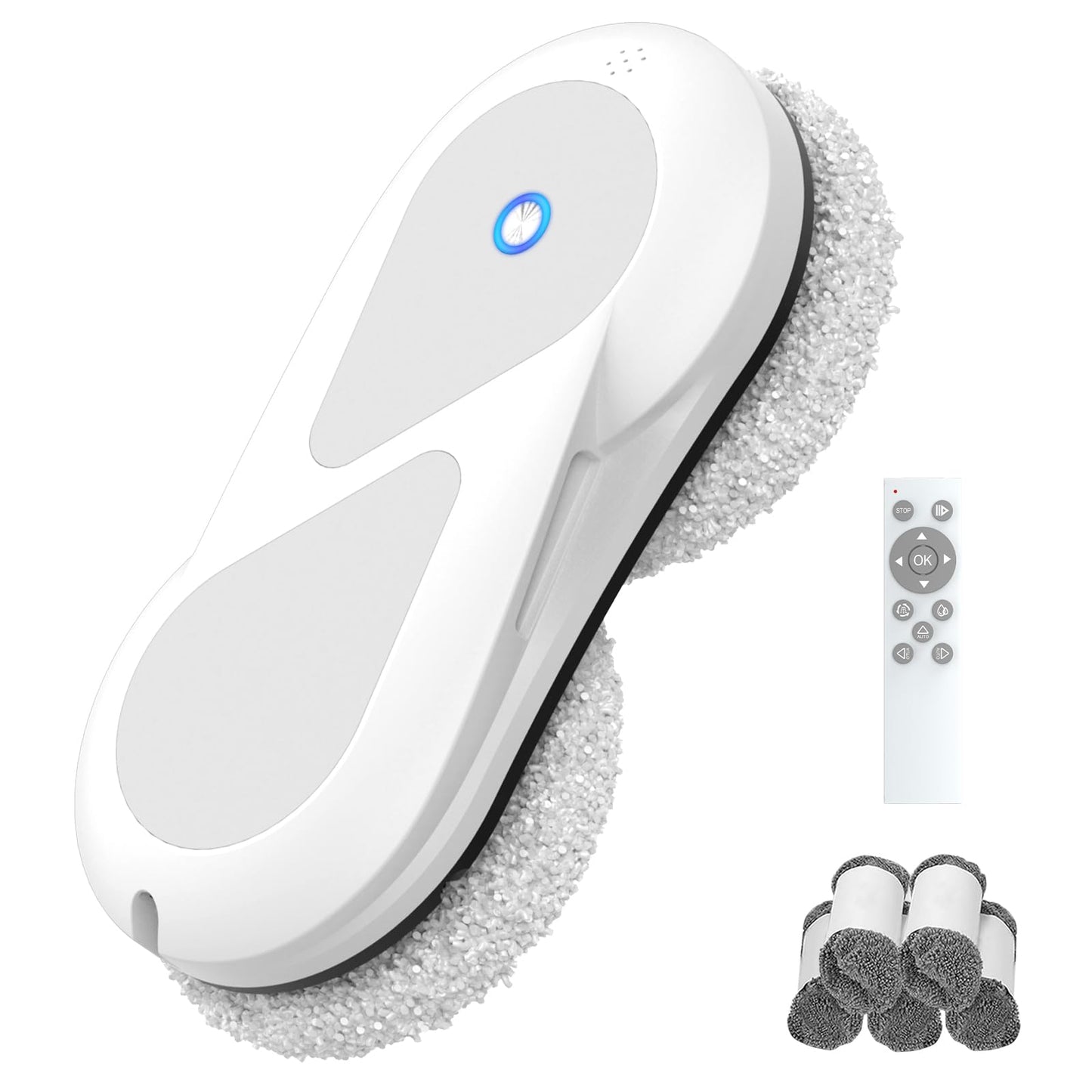 Fensterputzroboter mit Fernbedienung, 3 Modi