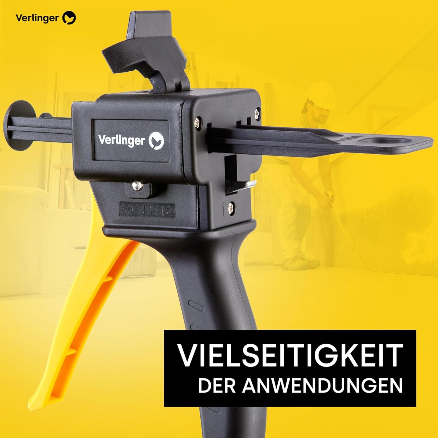 Epoxid Kartuschenpistole 466827, 2 Komponenten 1:1 2:1 4:1 10:1 50ml