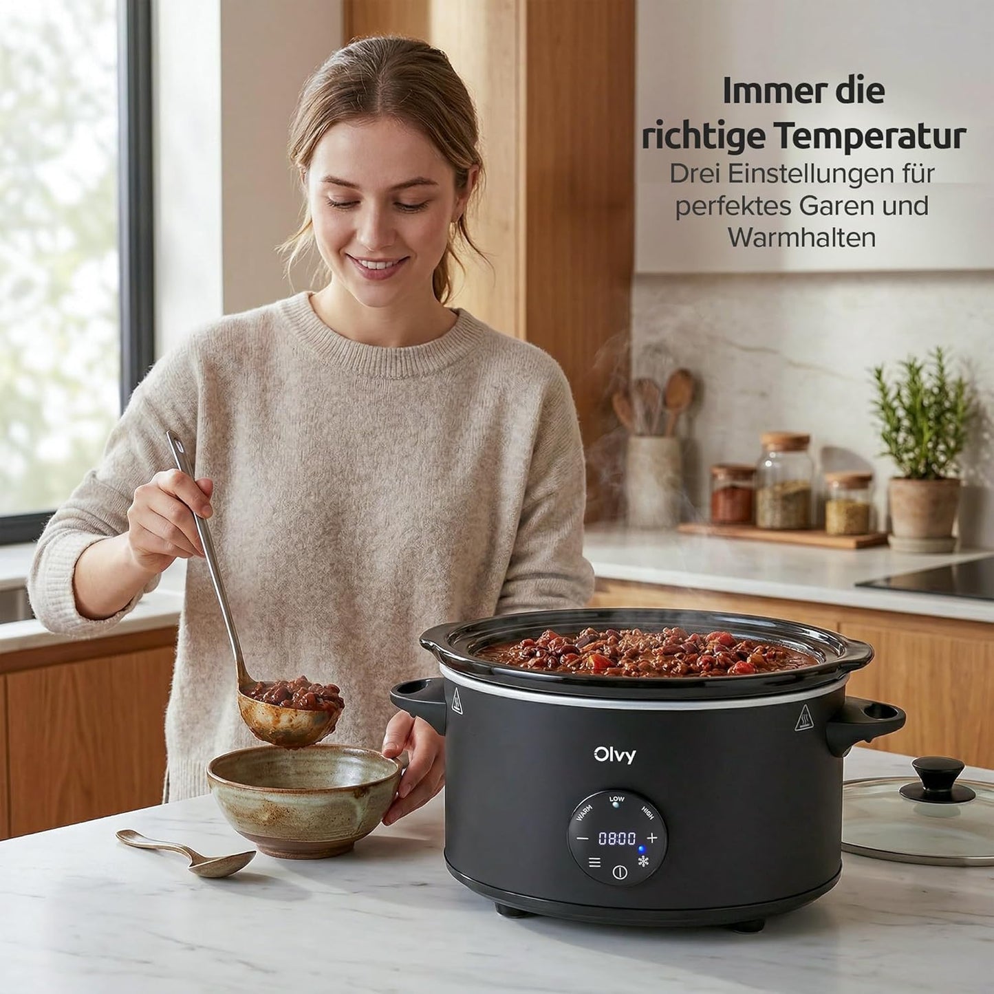 Digitaler Slow Cooker