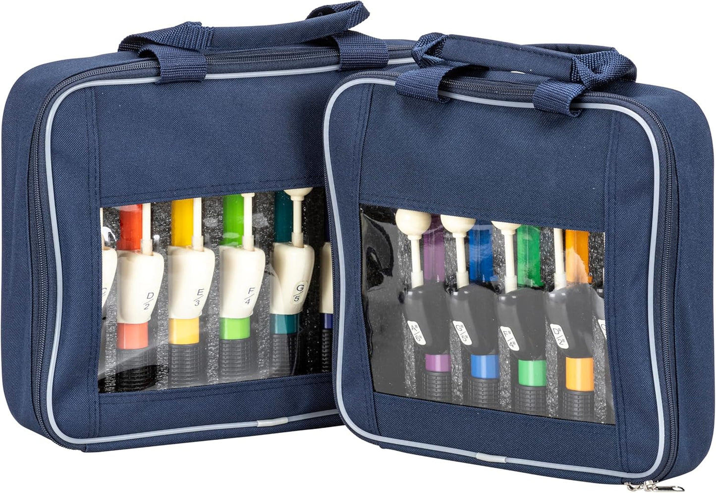 Handchimes in Boomwhackers-Farben, diatonisch