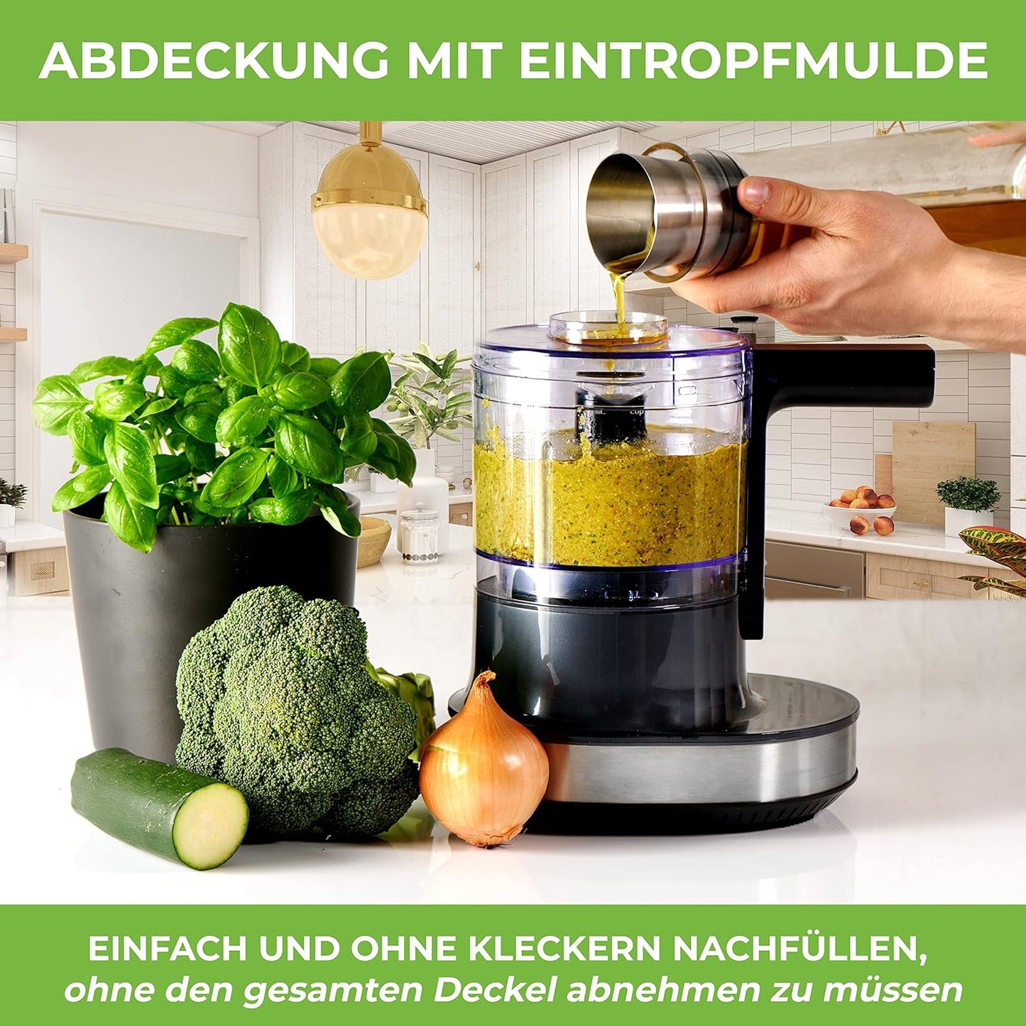 4D Küchen-Zerkleinerer Nutri-Chopper mit Auto-Blade