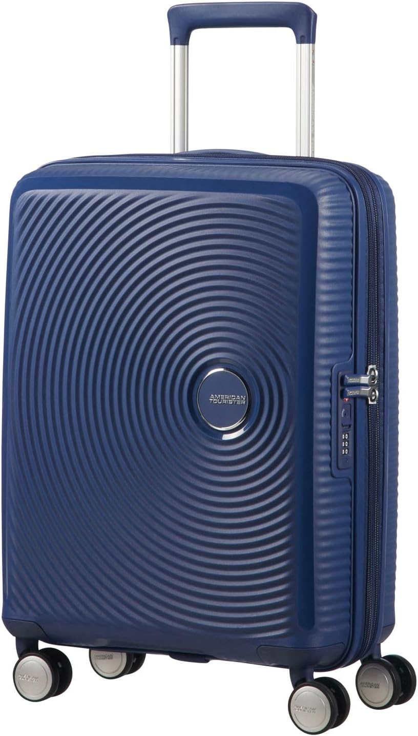 Hartschalenkoffer Soundbox, Blau (Midnight Navy) Spinner M (67 cm - 81 L) Soundbox
