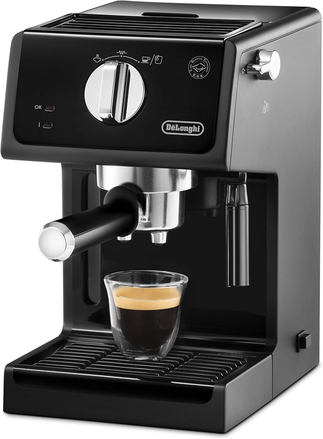Espressomaschine ECP 31.21 mit Siebträger und Milchschaumdüse, Espressomaschine