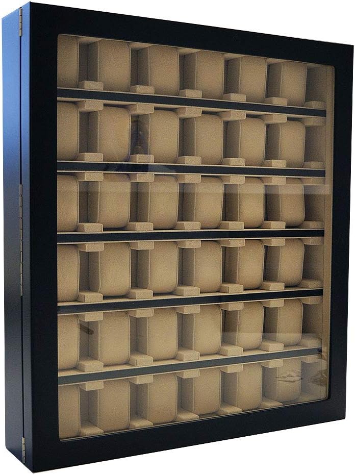 Orig Uhrenvitrine für 36 Uhren