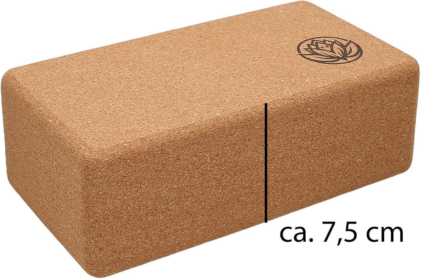 Yoga Block Set, braun 4 Stück