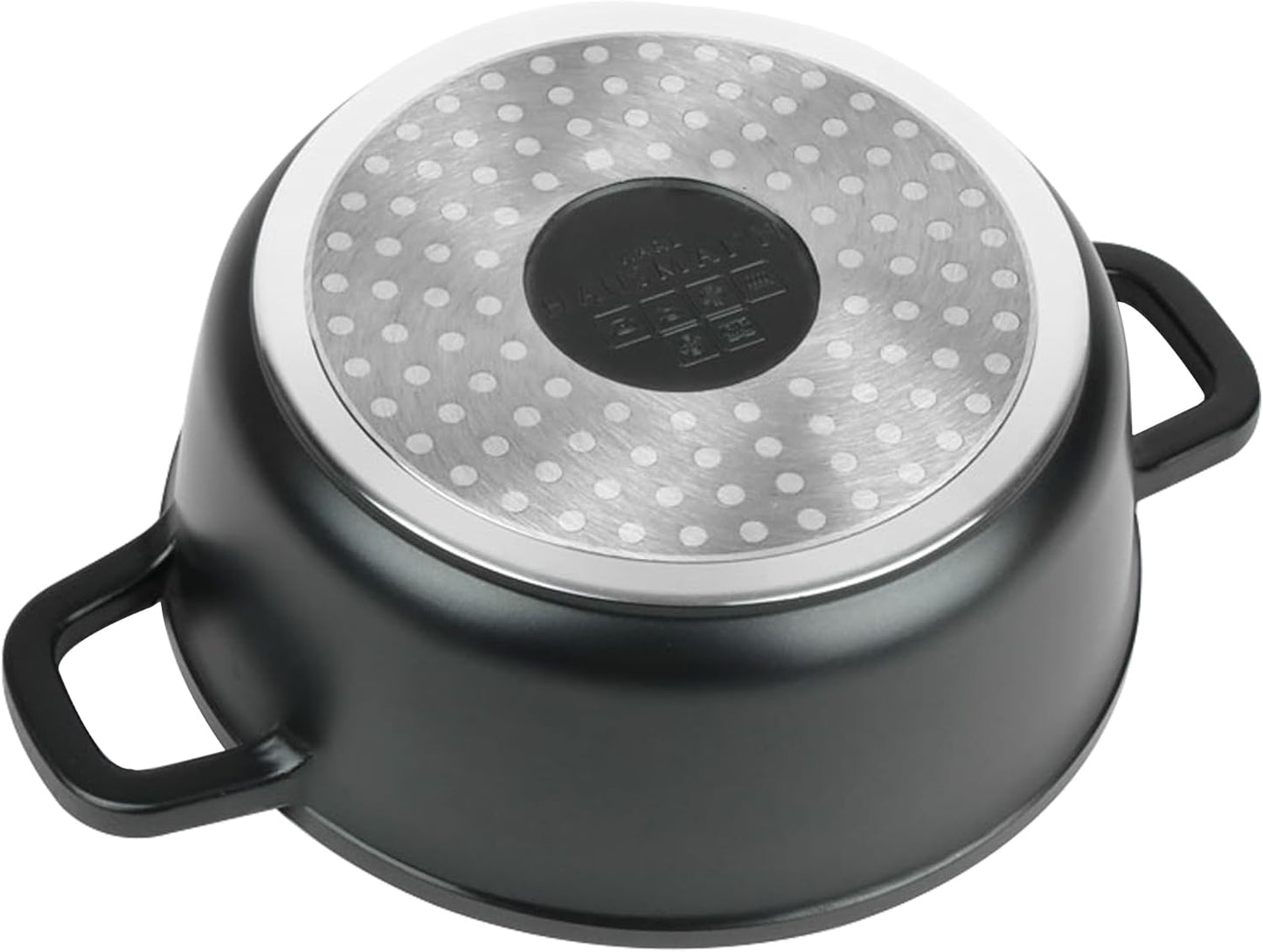 Antihaftbeschichteter Suppentopf mit Deckel, 4.4 L / Ø 24 cm - Rund