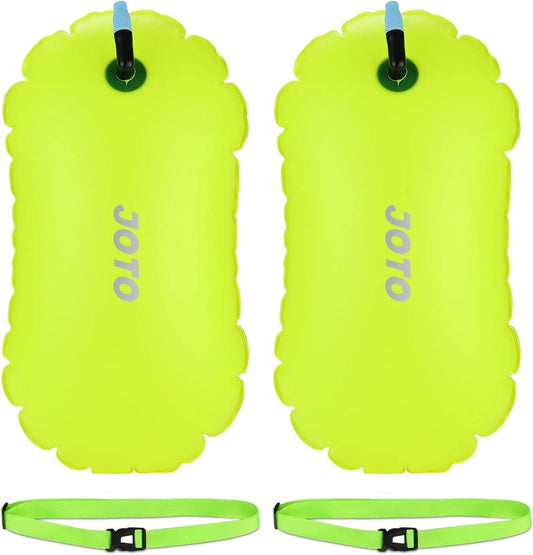 2 x Schwimmbojen, Neongelb
