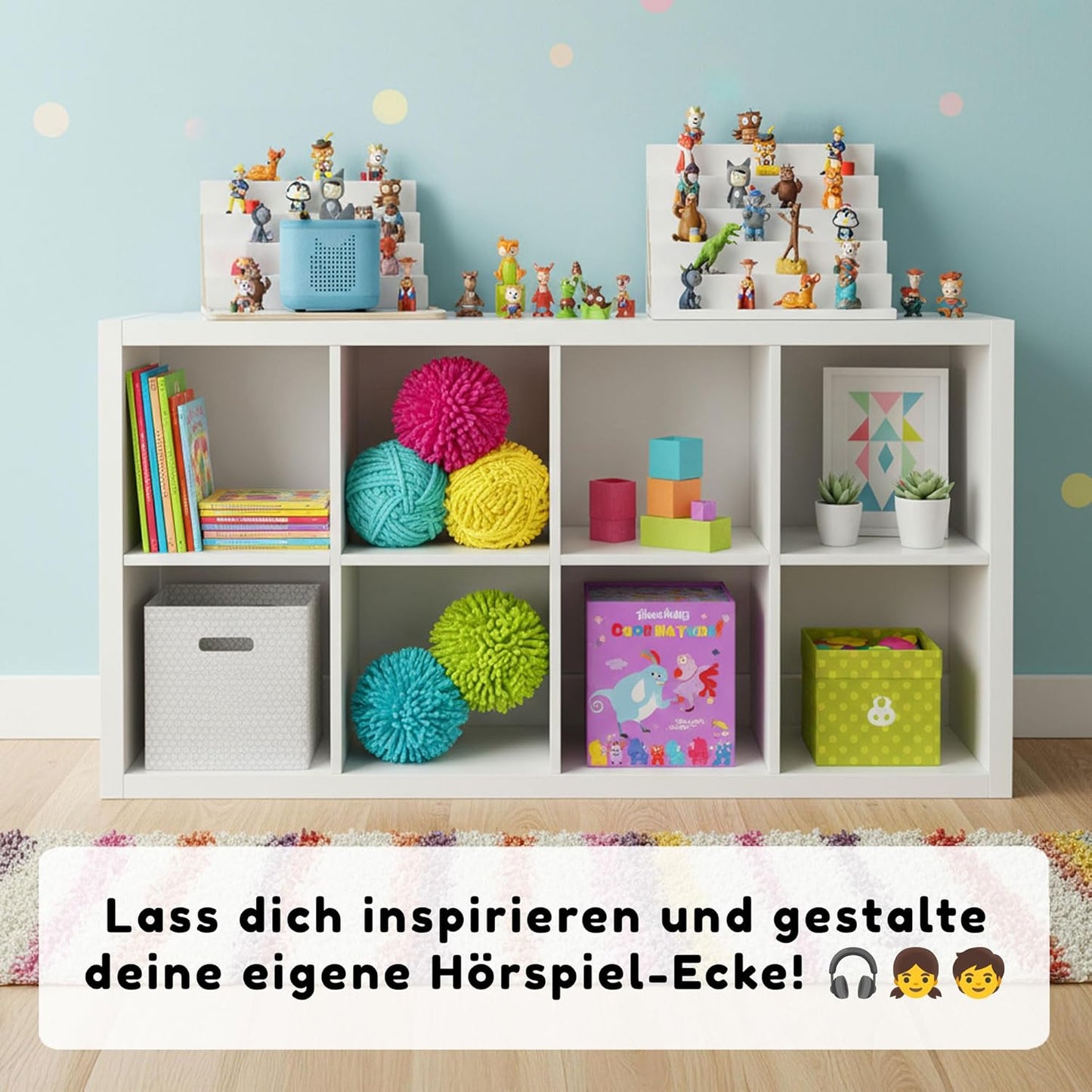 Magnetisches Regal für Musikbox-Figuren, Purefiguren