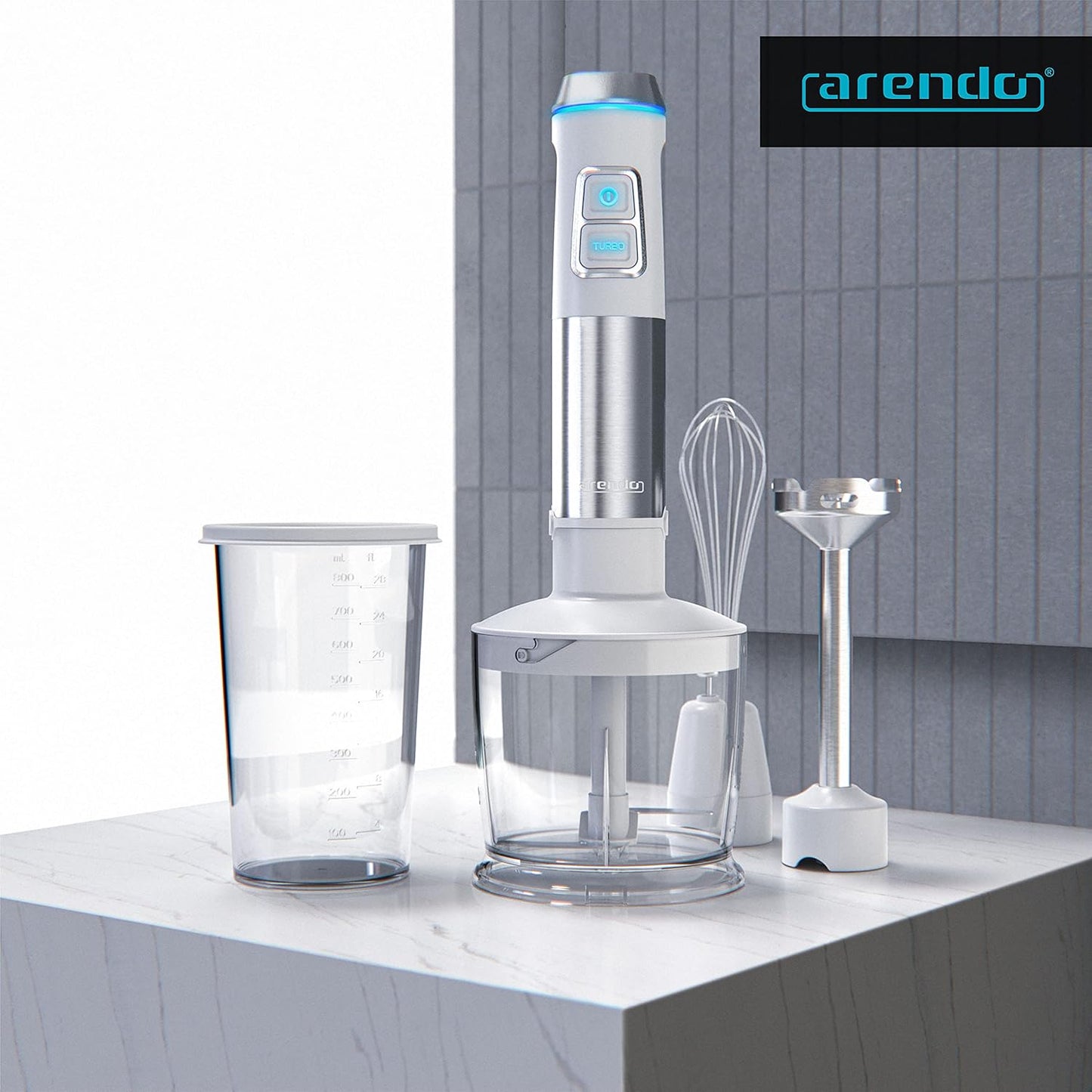 Stabmixer-Set, Weiss C