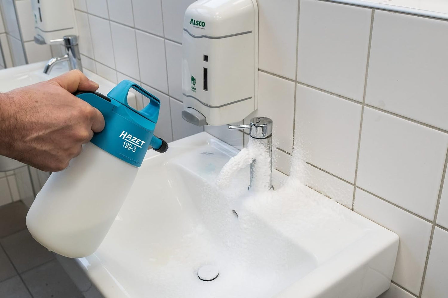 Pumpsprühflasche für Desinfektion und Schaum (0,75 l)