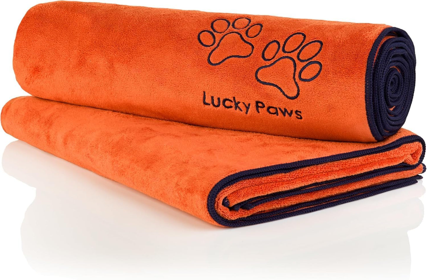2er-Pack XL Hundehandtuch, Pack of 2 Bernstein