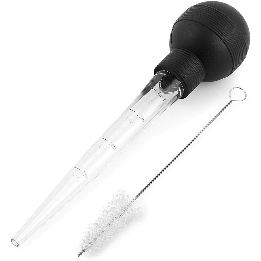 Küchenpipette mit Skalenpumpe und Bürste