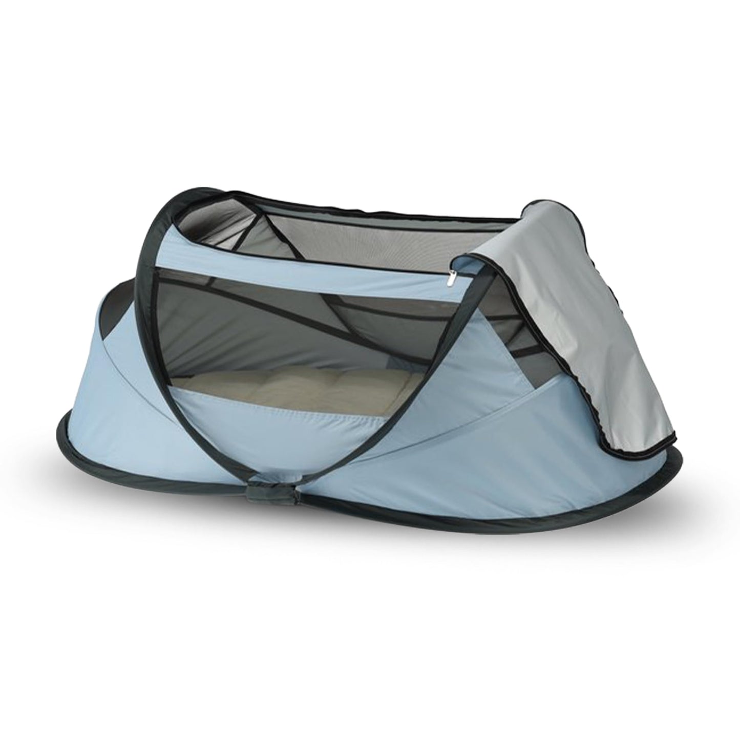 BabyBox Campingbett – Leicht und Faltbar, Blau