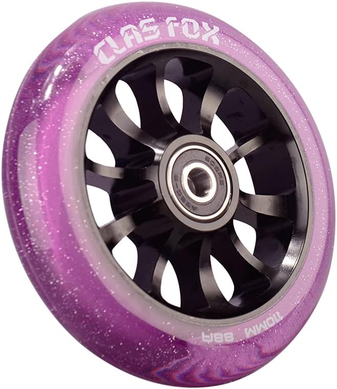 Pro Stunt Scooter Rollen, Transparent lila
