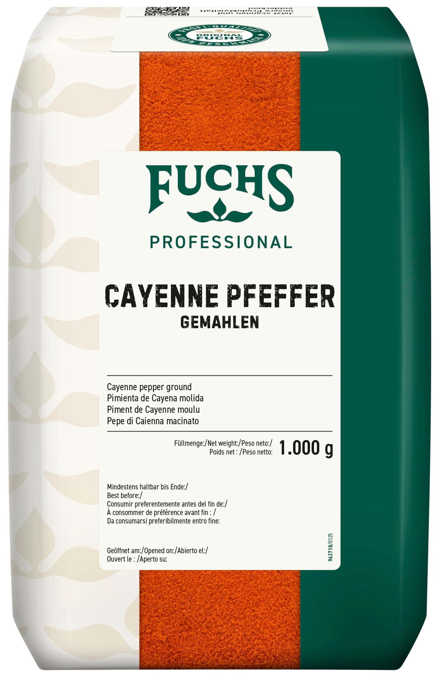 Cayenne Pfeffer gemahlen