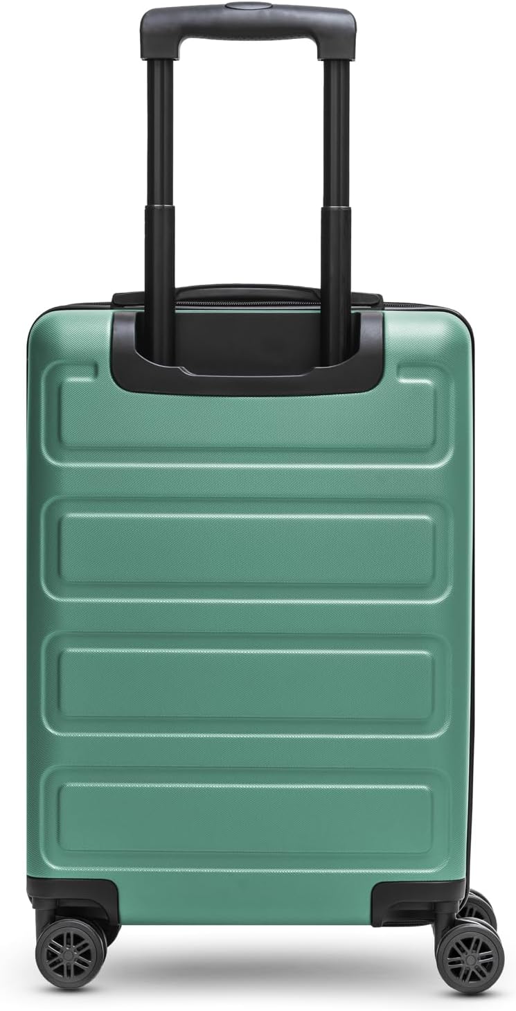 Essentials 08 Kabinen-Koffer mit TSA-Schloss, Koffer S (55 cm) Green Blue