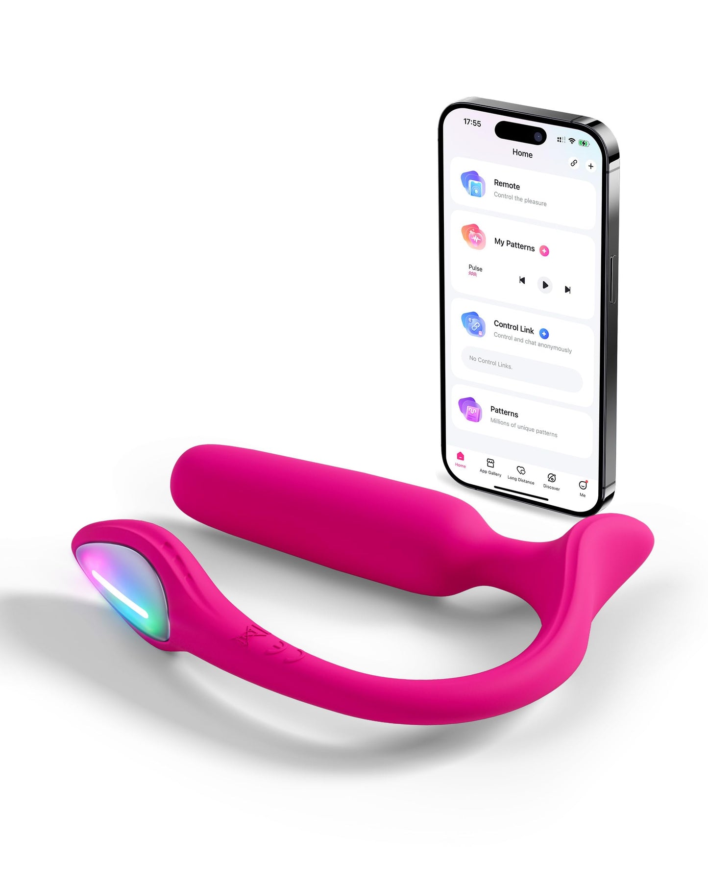 Lush Analvibrator & Plug mit App-Steuerung, wasserdicht
