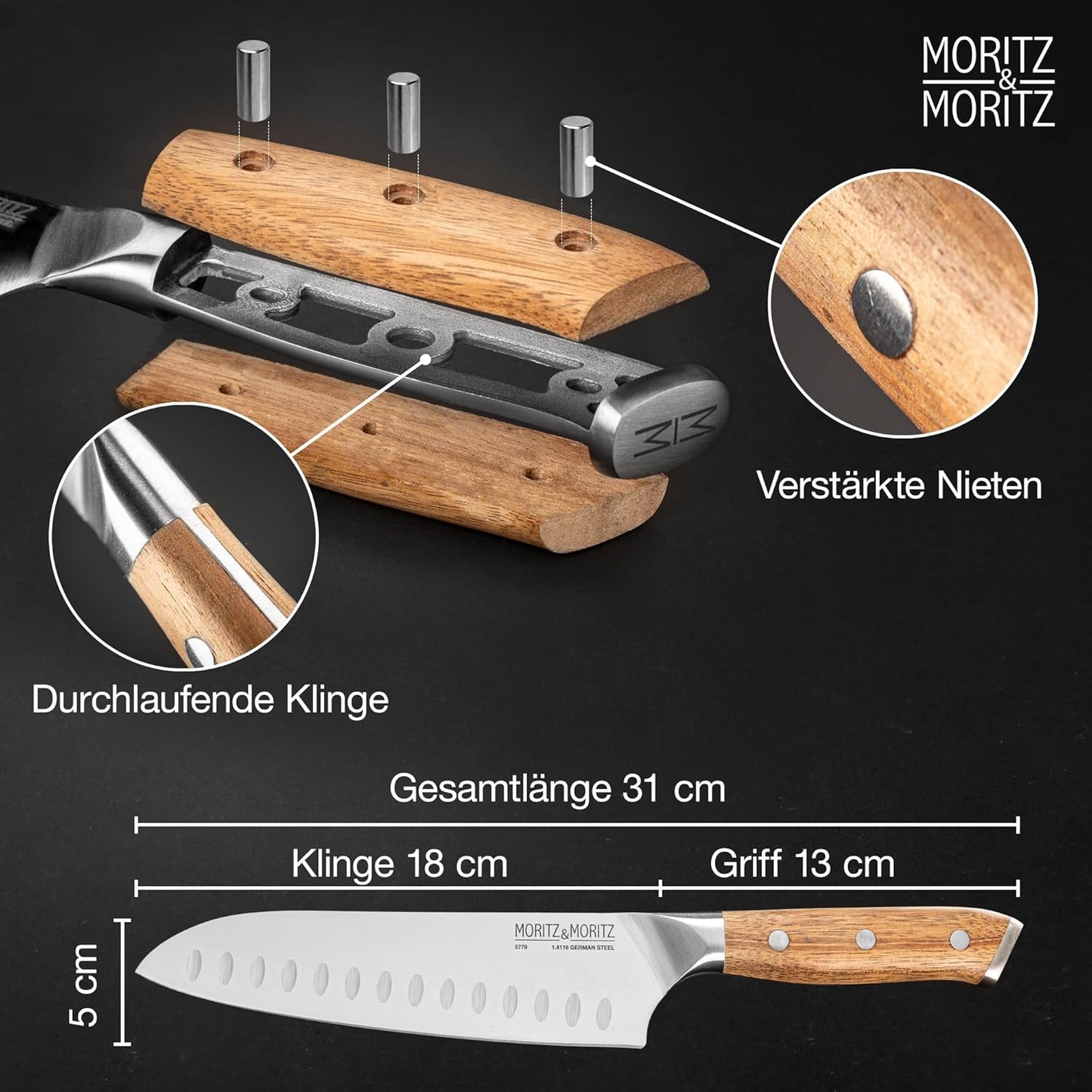 Santokumesser, Santokumesser