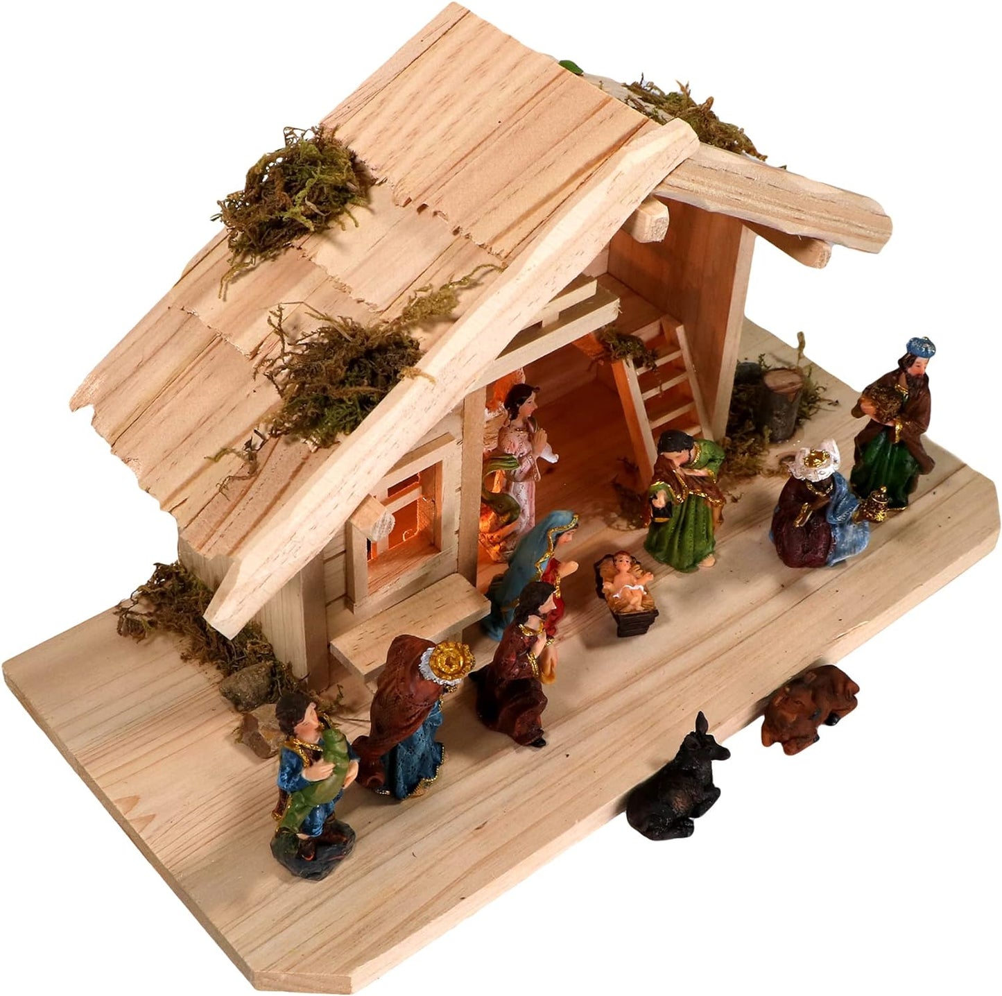 Weihnachtskrippe, F