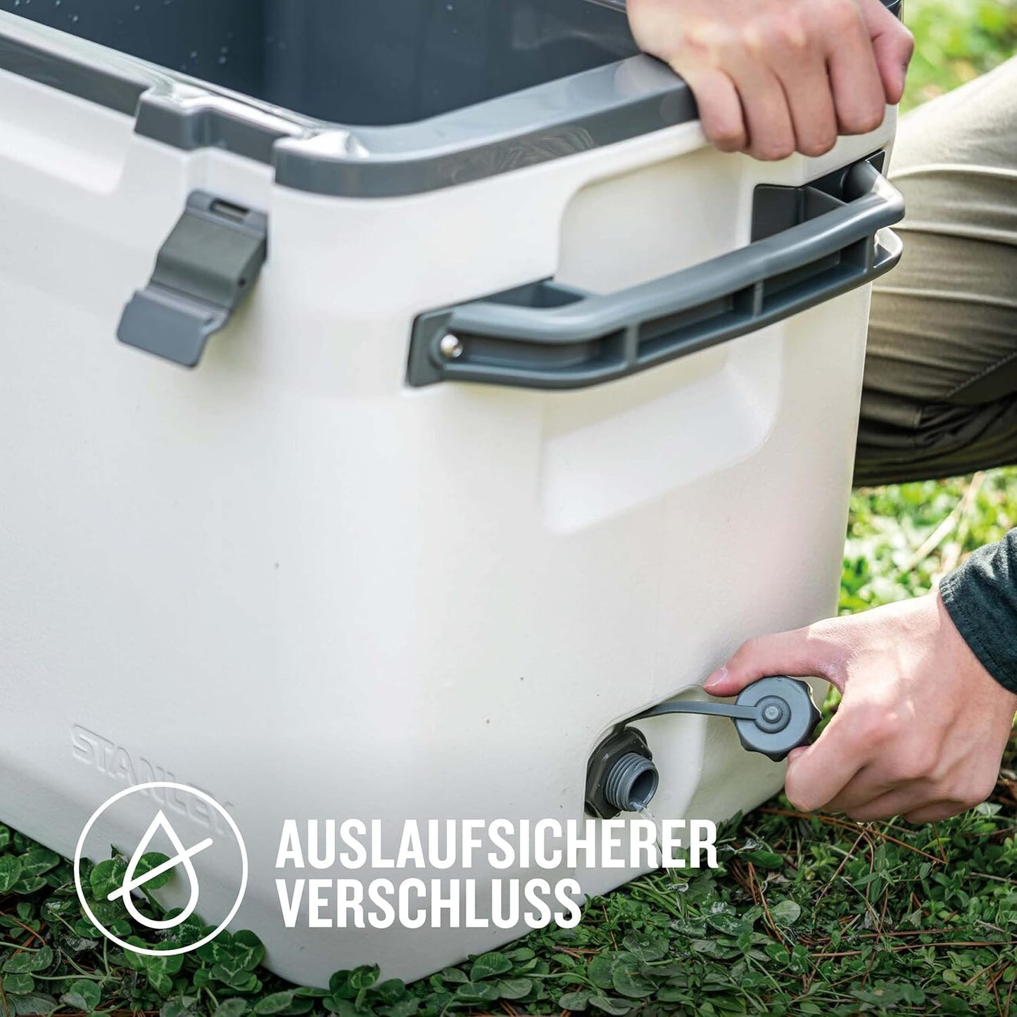 Adventure Outdoor Cooler - Kühlbox, 28.3L Polar White