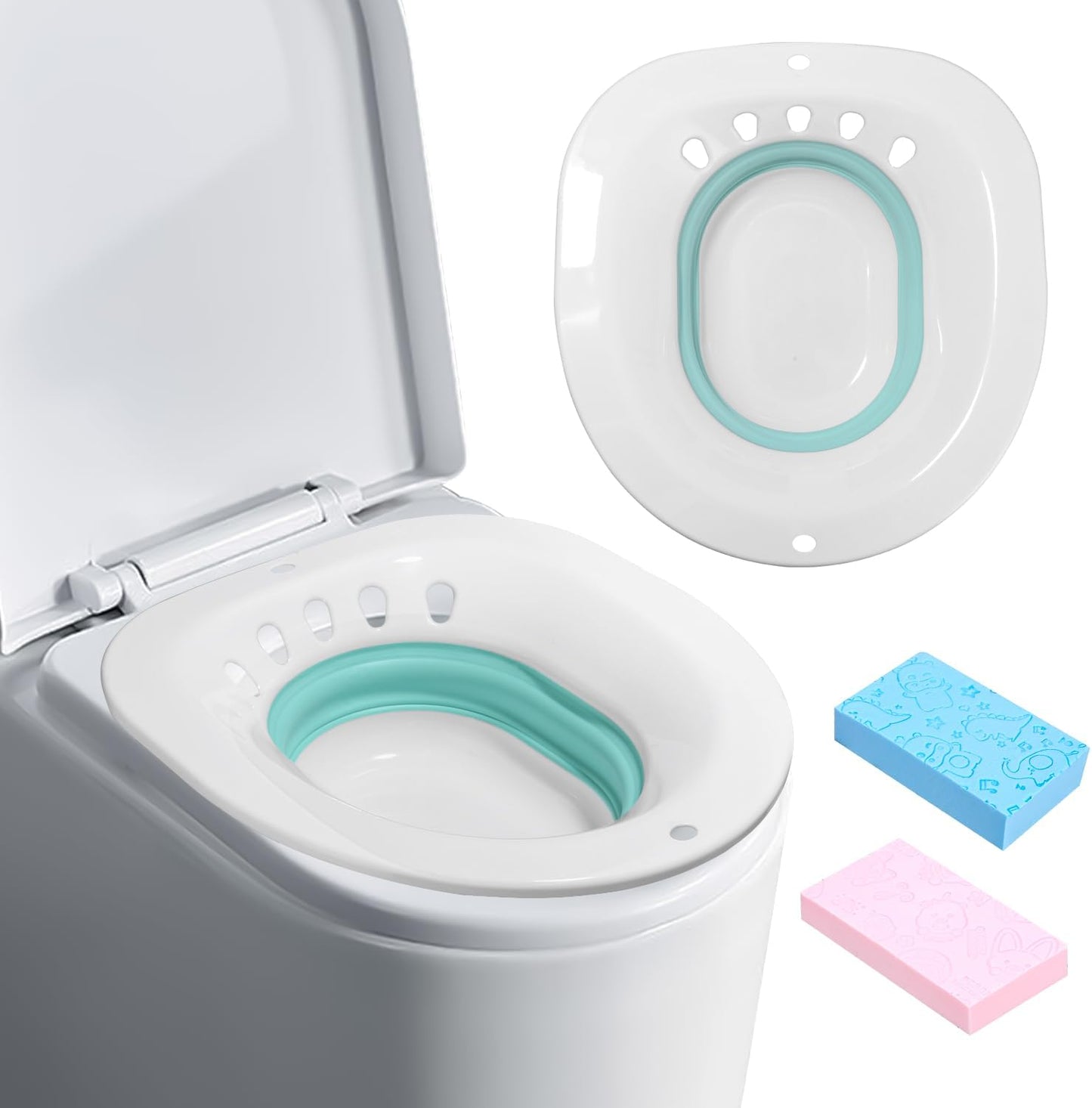 Faltbares Sitzbad für Hämorrhoiden & Wochenbettpflege
