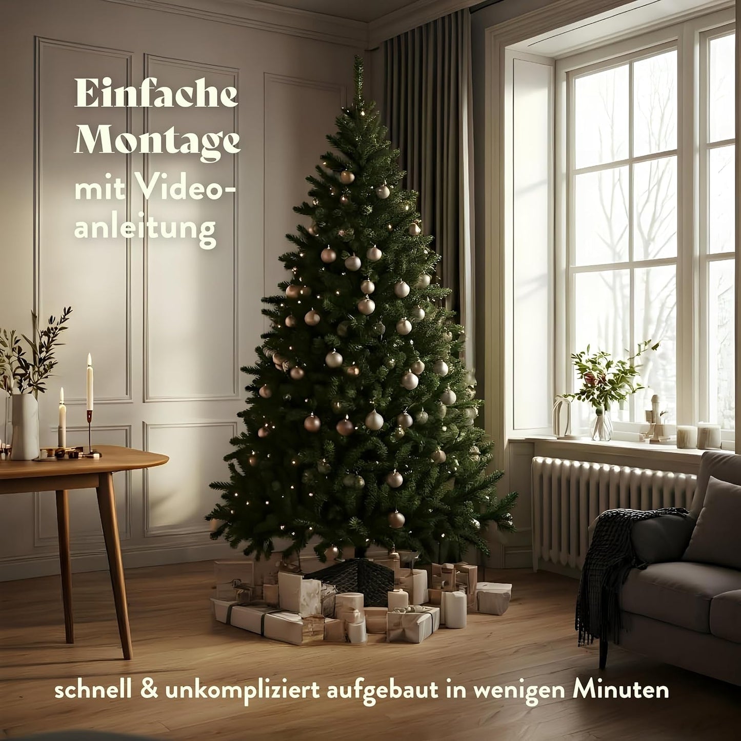 Künstlicher Weihnachtsbaum, 180 Cm