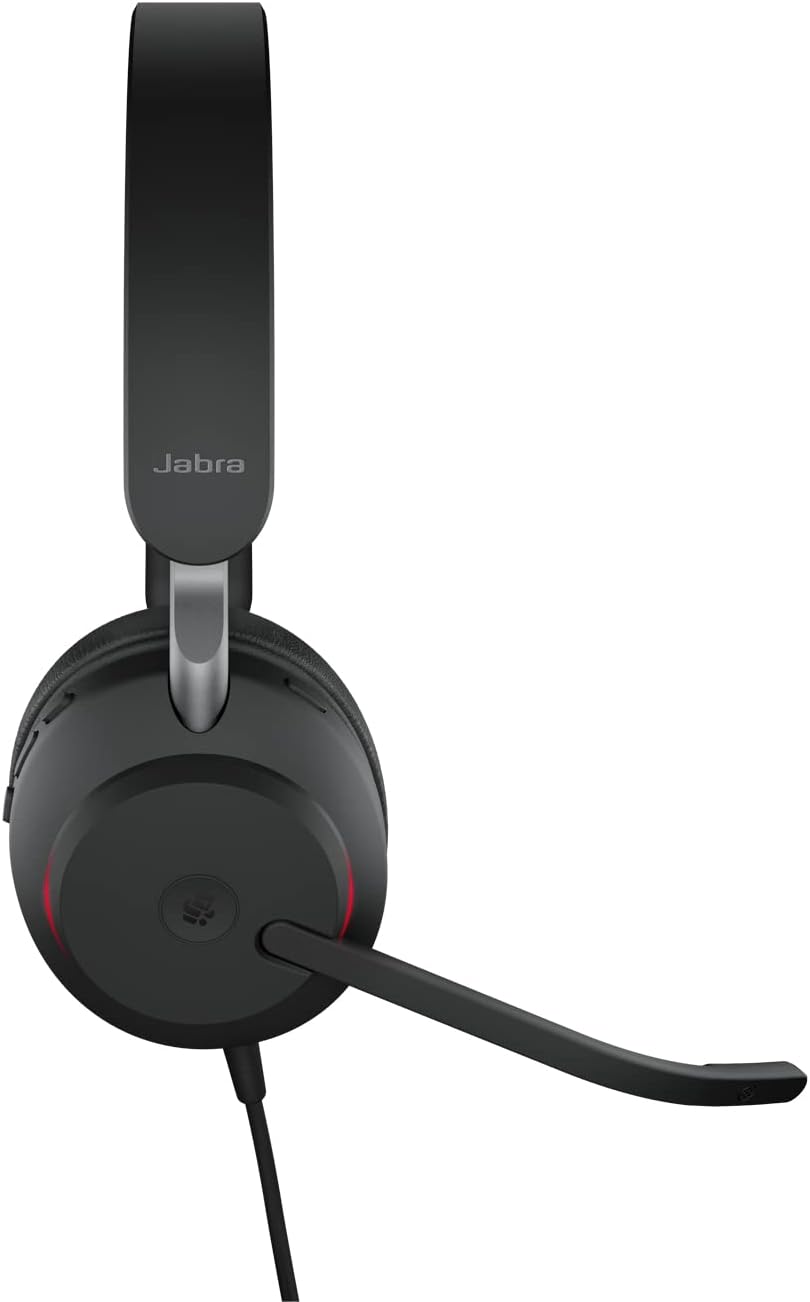 Evolve2 40 PC Headset mit Noise Cancelling, Stereo Erste Ausgabe USB-A Optimiert für Microsoft Teams