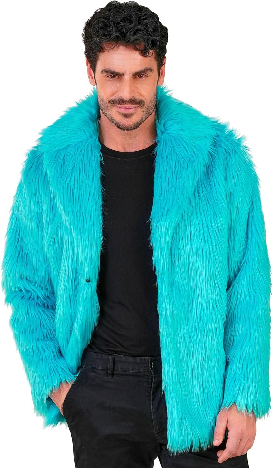 Unisex Jacke für Kostüm & Party, Türkis L-XL