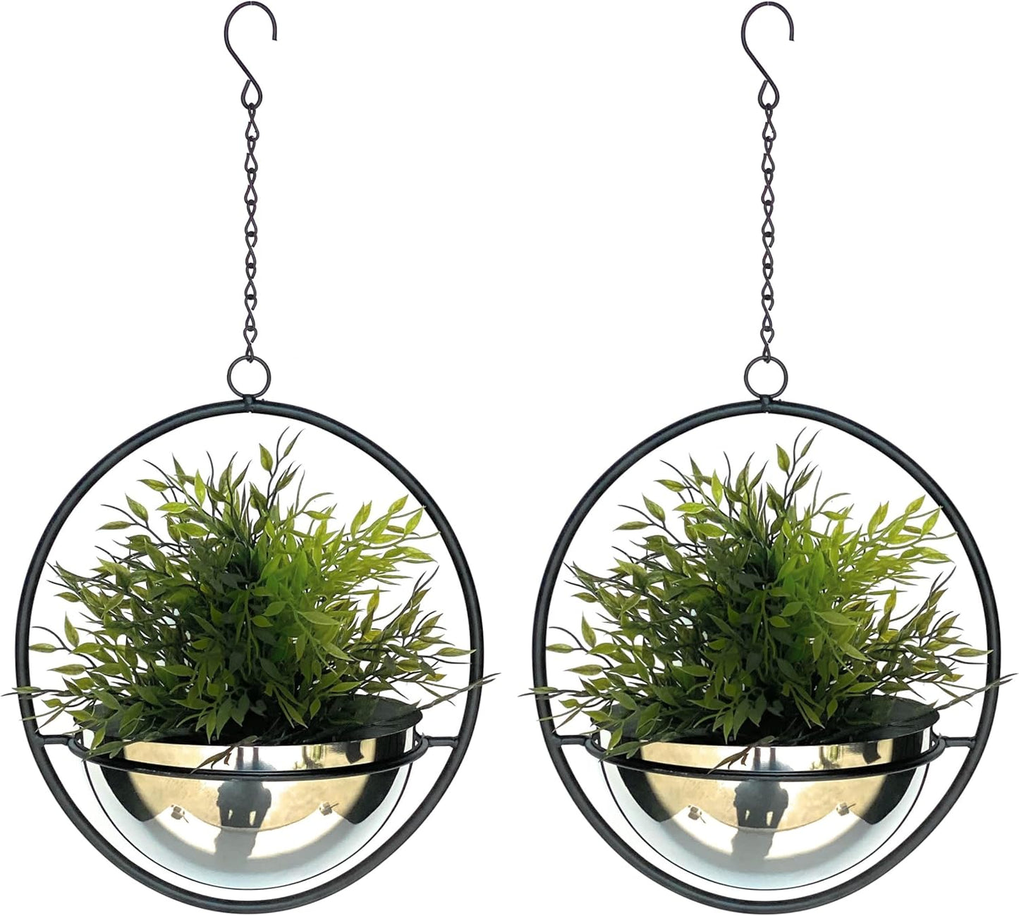 2-teiliges Blumenampel-Set mit Topf 96087