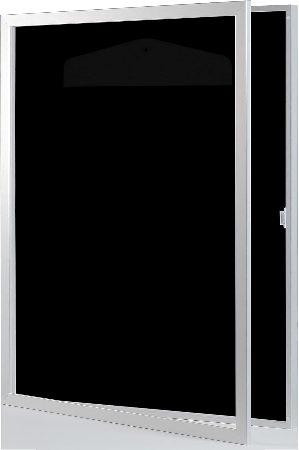 Trikot-Vitrine Easy Click & Fill, Alu Wand: Schwarz