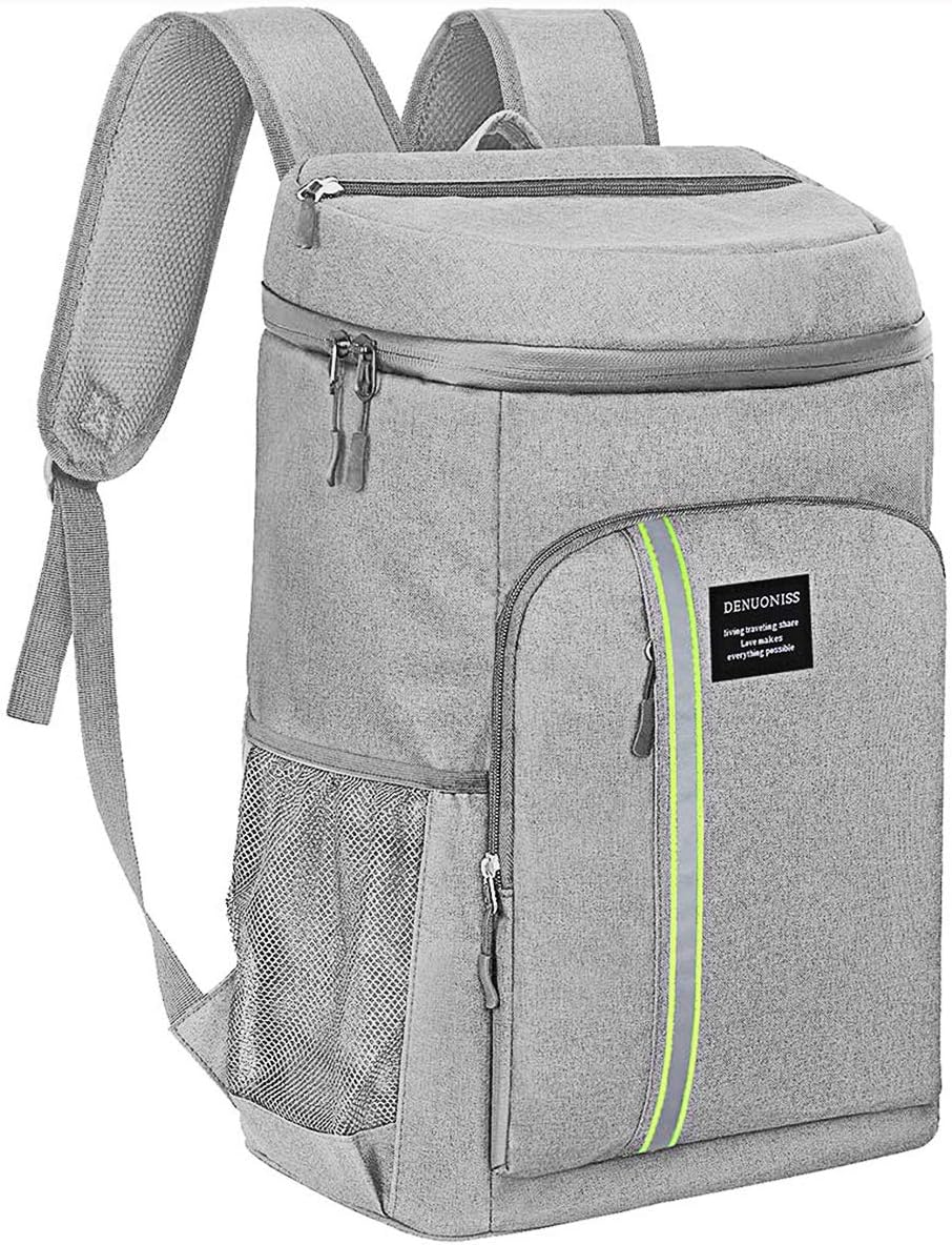 Wasserdichter Kühlrucksack für Outdoor-Aktivitäten, Grau