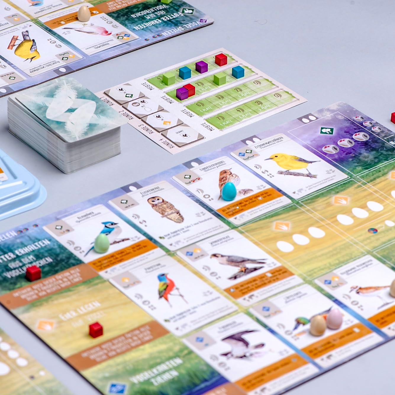 Flügelschlag Brettspiel, Single