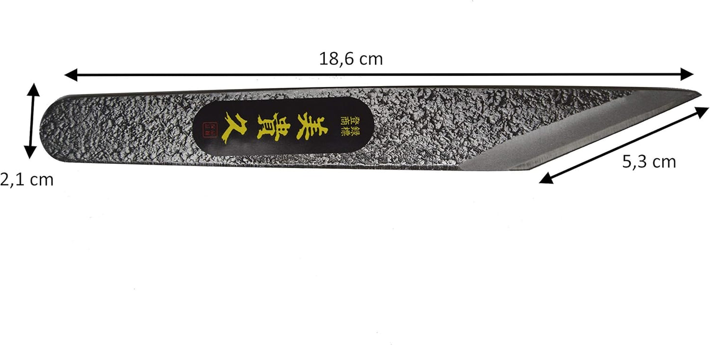 Japananisches Cutter-Messer Kiridashi, Gehämmert 21 mm