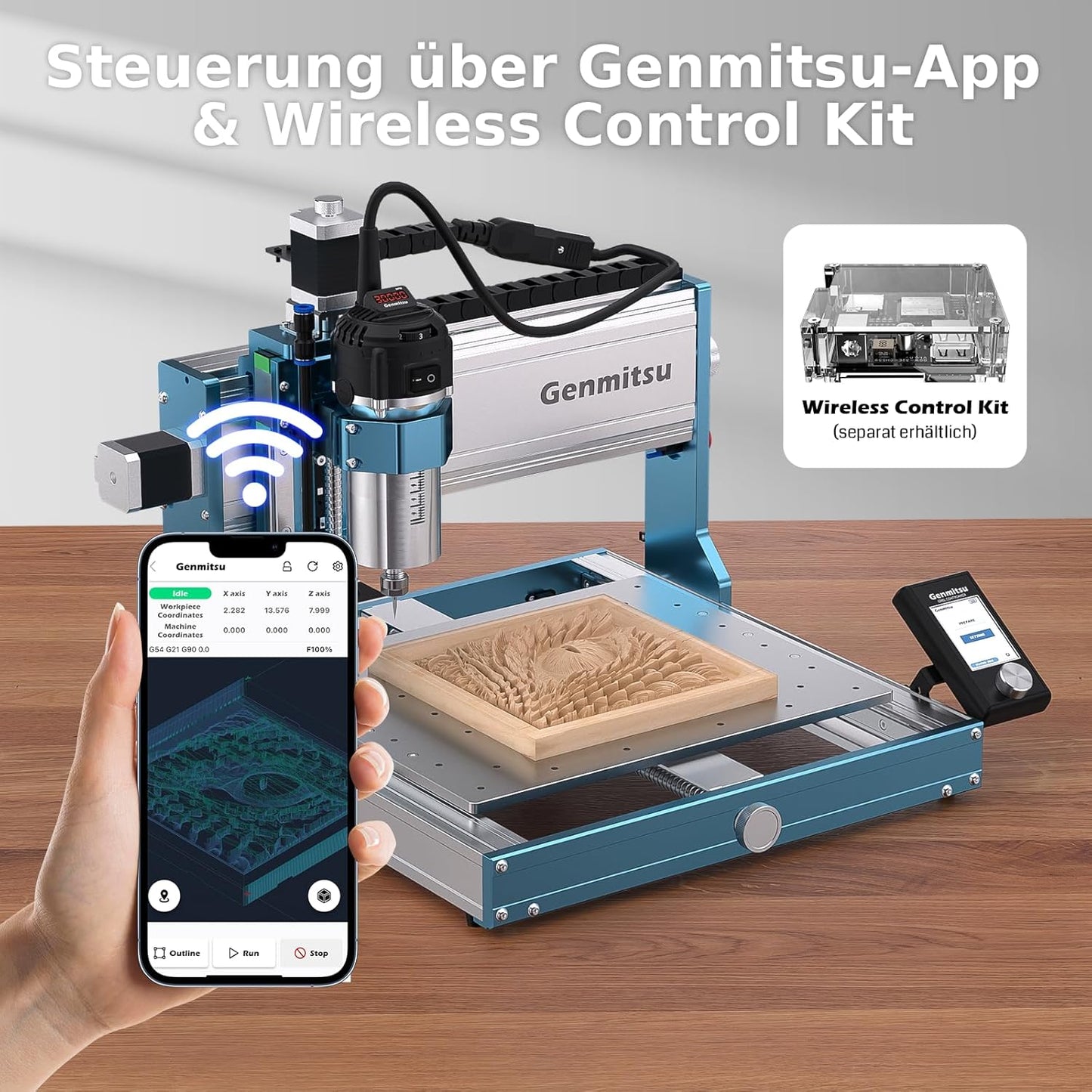 CNC-Fräsmaschine 3030-PROVer Ultra für Metallgravuren, 3030