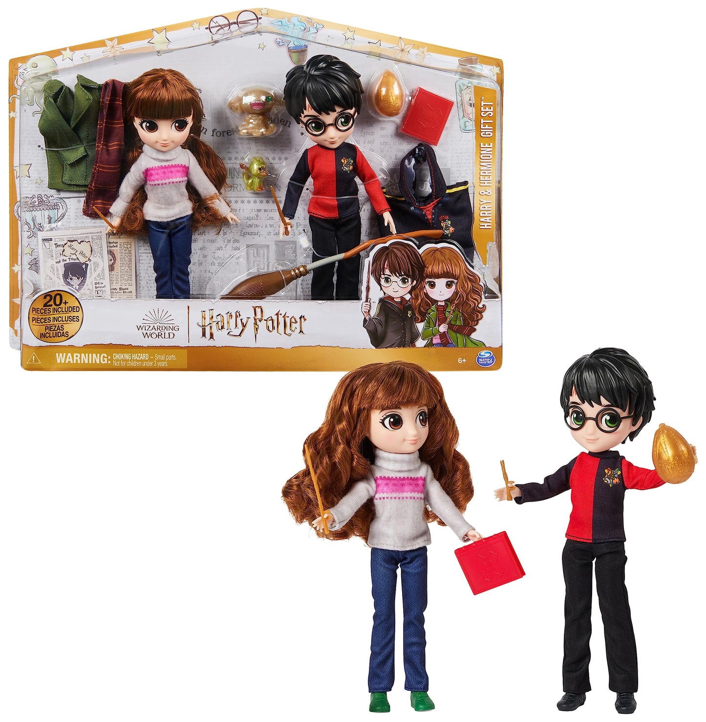 Harry Potter & Hermine Granger Puppen-Set