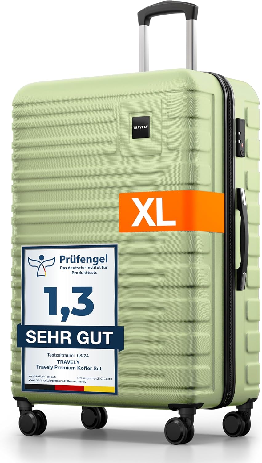 Hartschalenkoffer, XL Nebelgrün