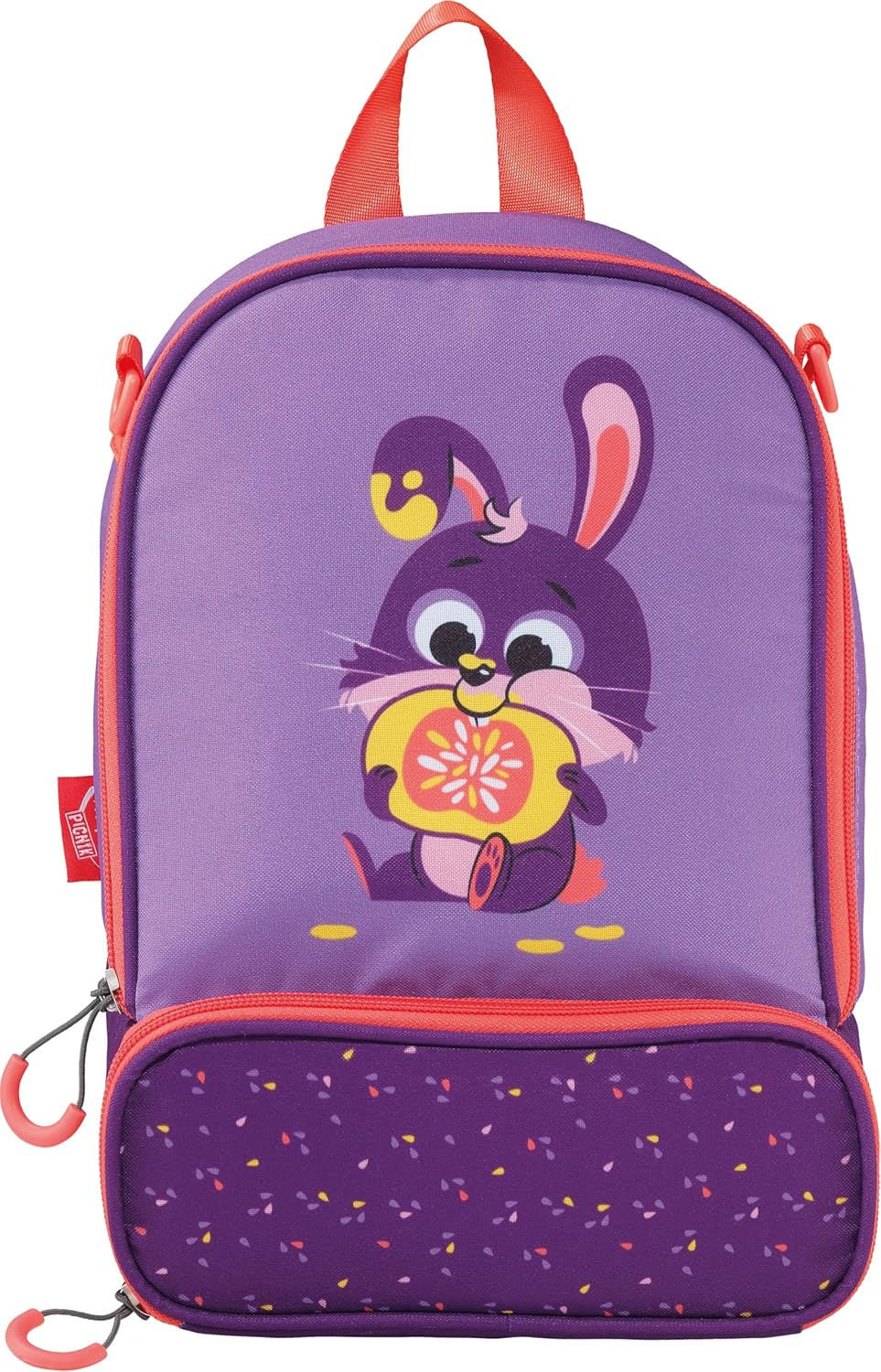 Picnik Miniz Lunchtasche mit Hasenmotiv, Violett