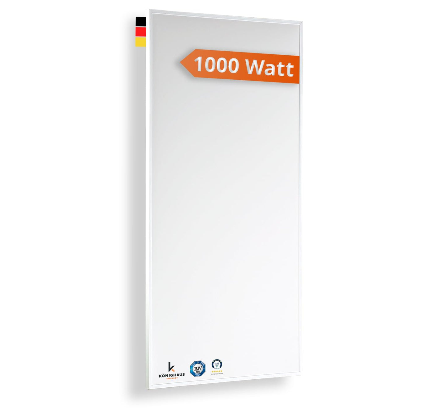 Infrarotheizung mit Überhitzungsschutz, Ohne Thermostat für 26 m² [120×60 cm]