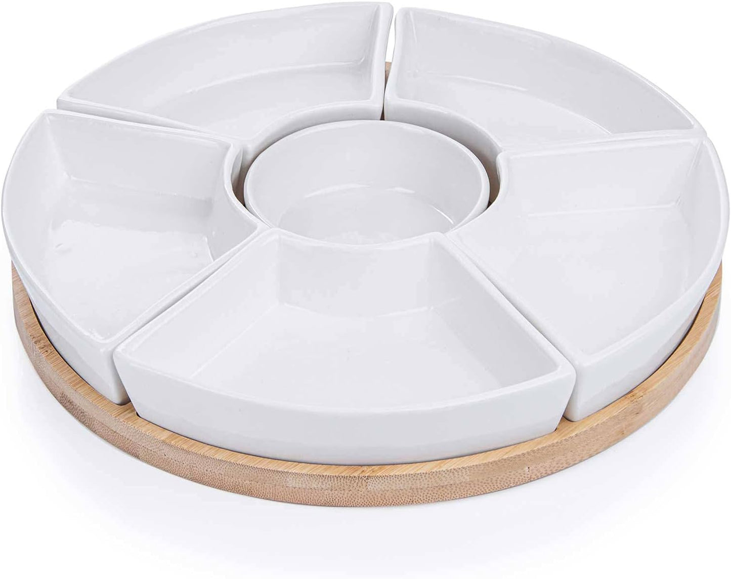 Snacktablett mit 6 Schalen, Snack-teller