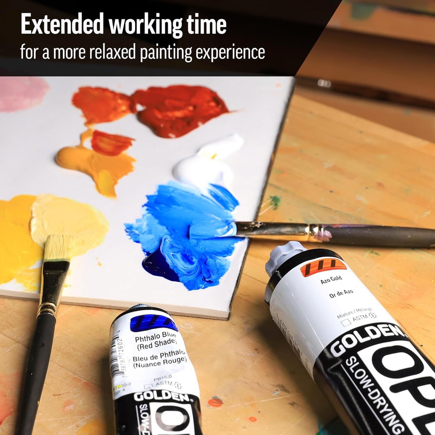 Acrylfarben-Set, mehrfarbig