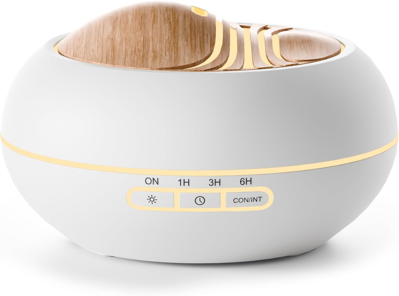 Aroma Diffuser mit RGB Nachtlicht, Weiß 400ML