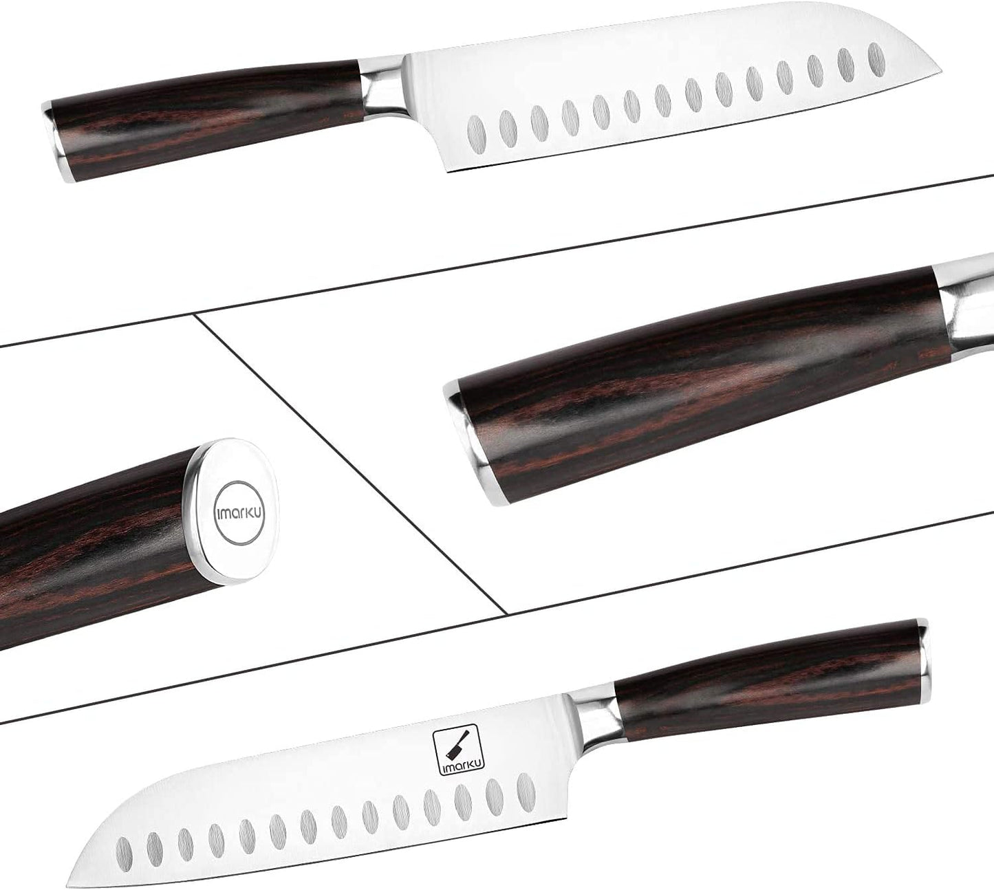 Santoku Messer, 7 " Santoku Messer