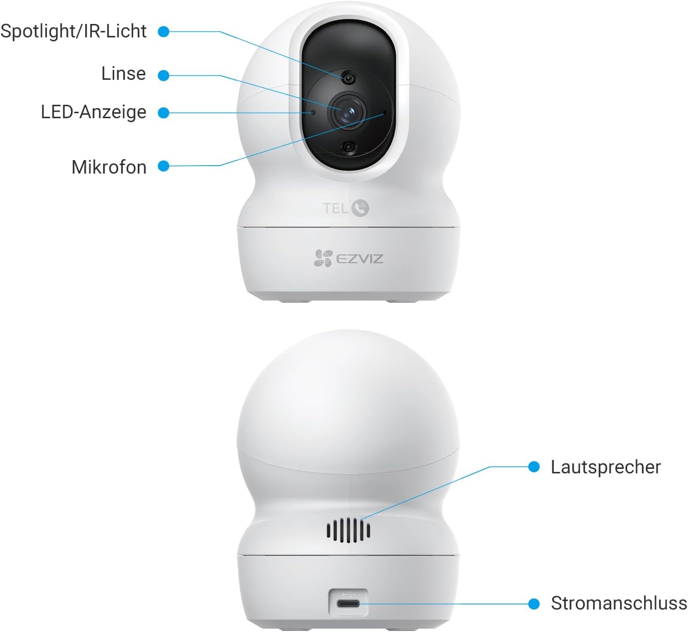 Überwachungskamera, 4mp Pro