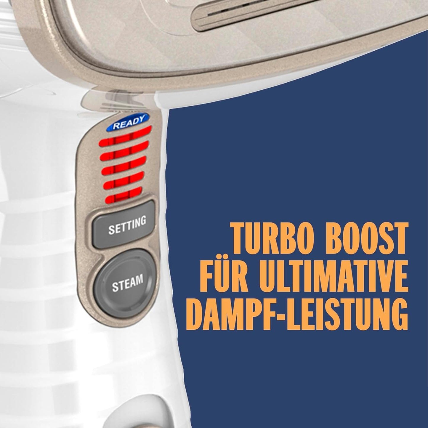 GS59XE Turbo ExtremeSteam Dampfglätter mit 5 Einstellungen, EU